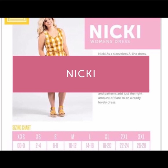 LuLaRoe Caroline Nicki Outfit New - Picture 7 of 7